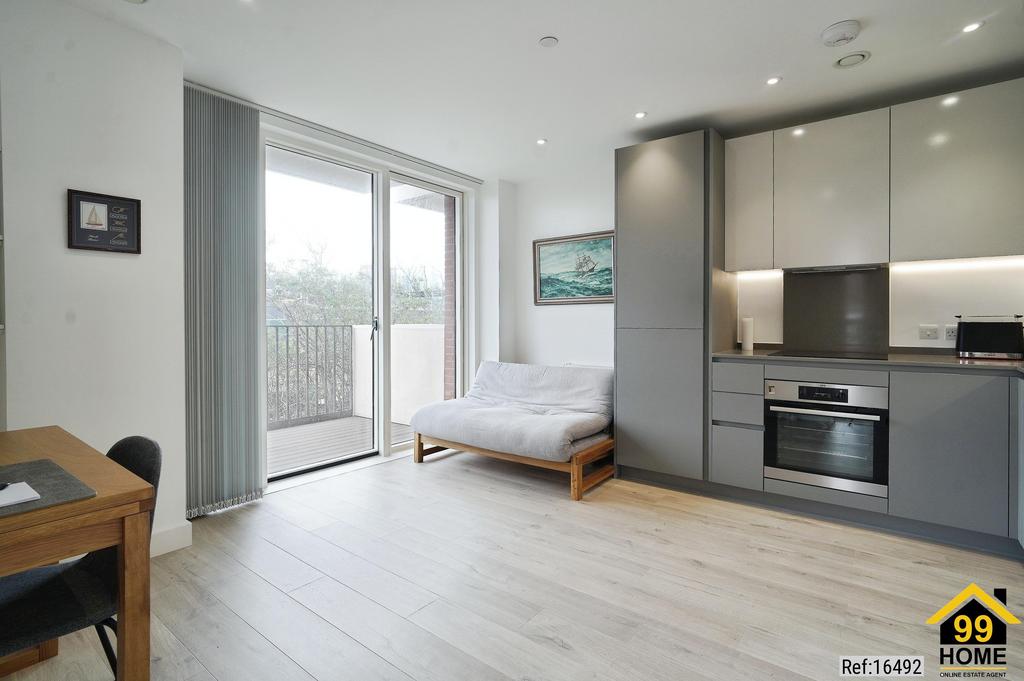 Open-plan living area