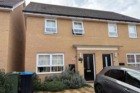 3 bedroom semi-detached house for sale, Wells Grove, Eagle Farm South, Milton Keynes