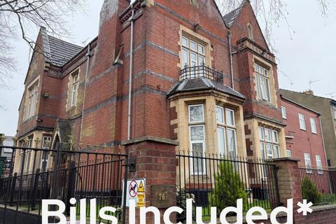 Studio to rent, Carholme Road, Lincoln, LN1