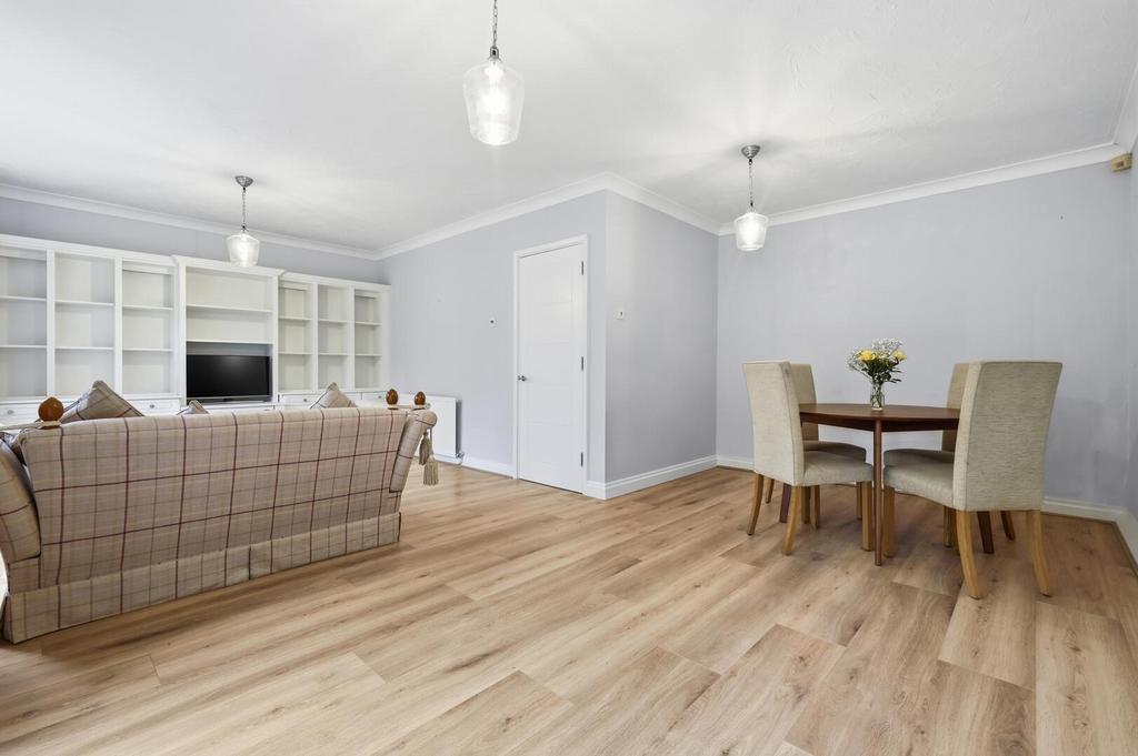 Open-plan living area, open plan living