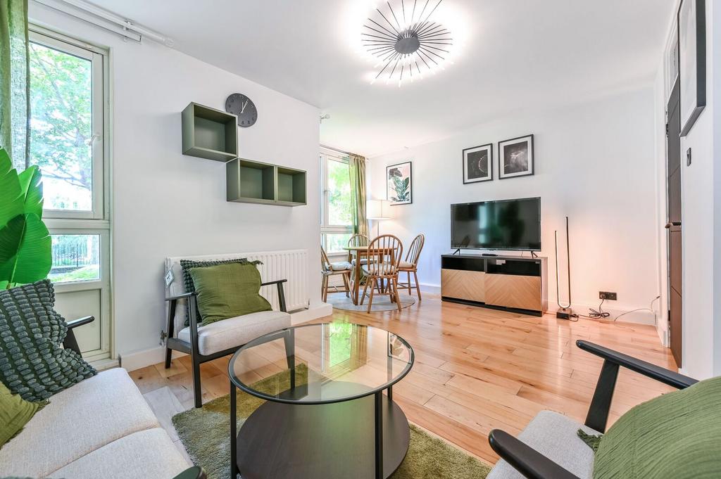 Open-plan living area, open plan living