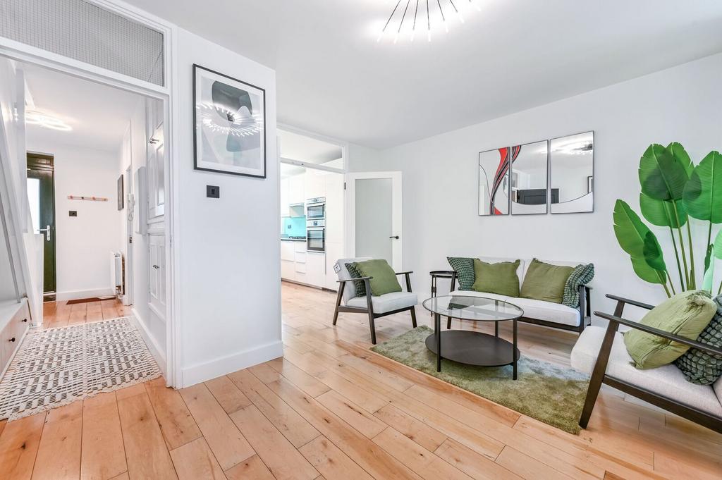 Open-plan living area, open plan living