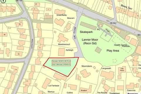 Land for sale, The Close, Lanner