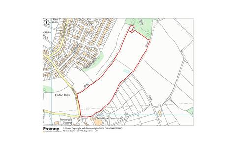 Land to rent, off Wakeley Hill, Upper Penn, Wolverhampton