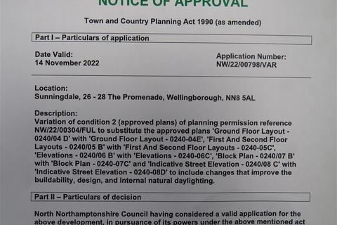 Land for sale, The Promenade, Wellingborough