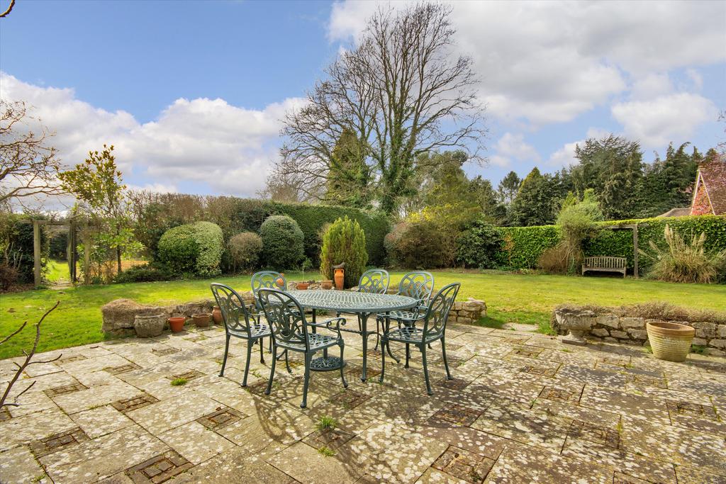 Patio view, garden