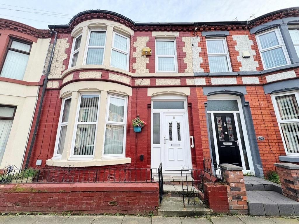 Fitzgerald Road, Old Swan, Liverpool 3 bed terraced house - £110,000