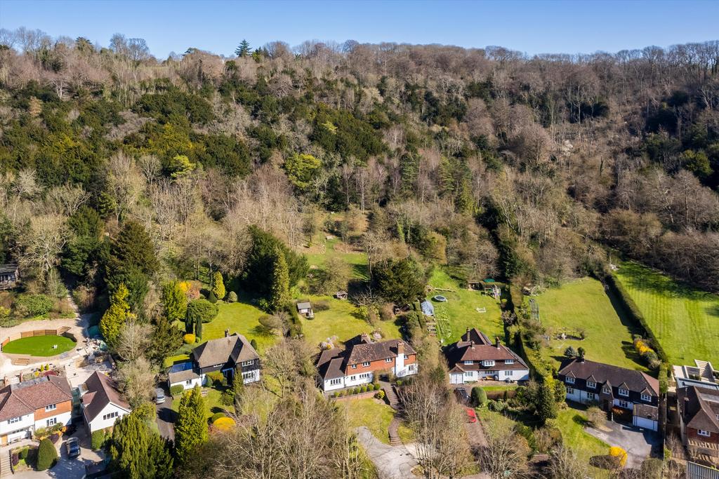 Aerial view, land