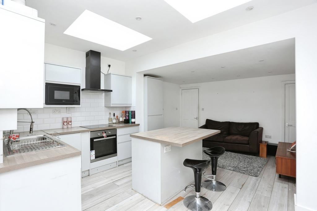Open-plan living area, open plan living