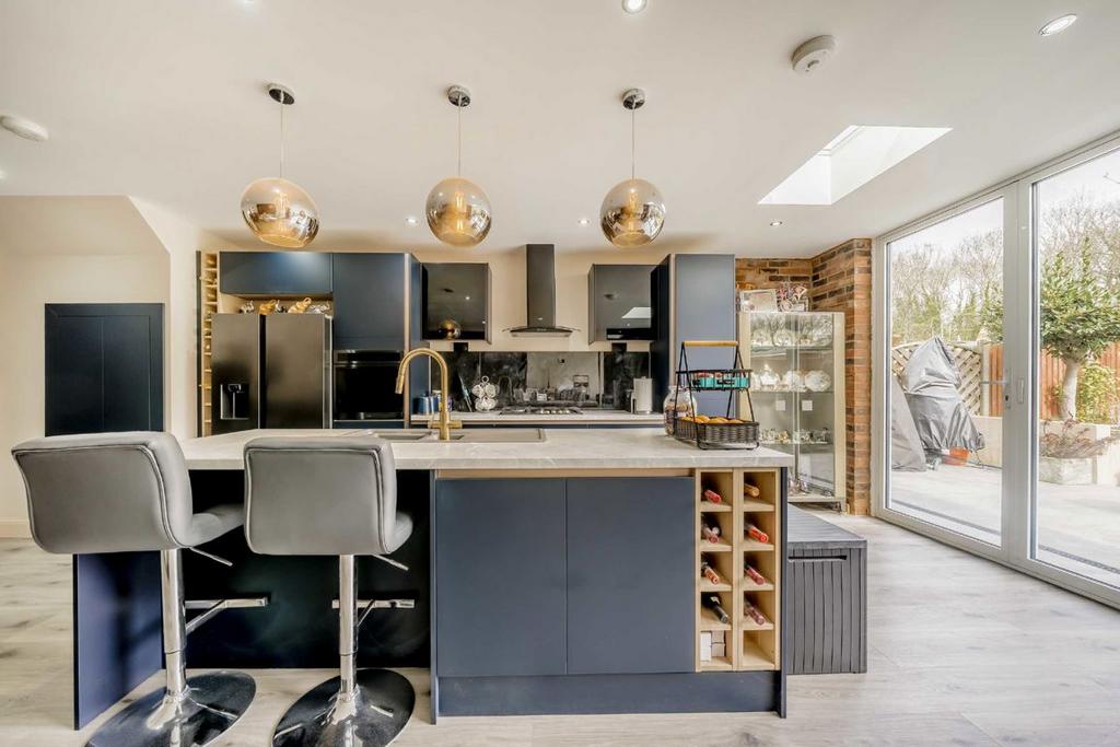 Open-plan living area, open plan living