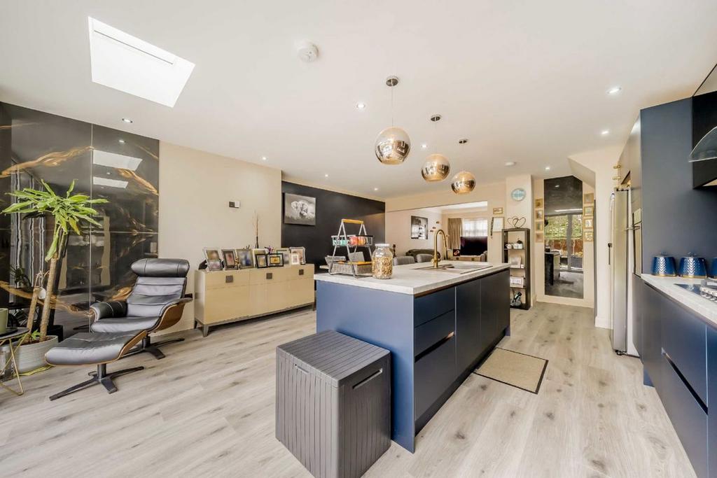 Open-plan living area, open plan living