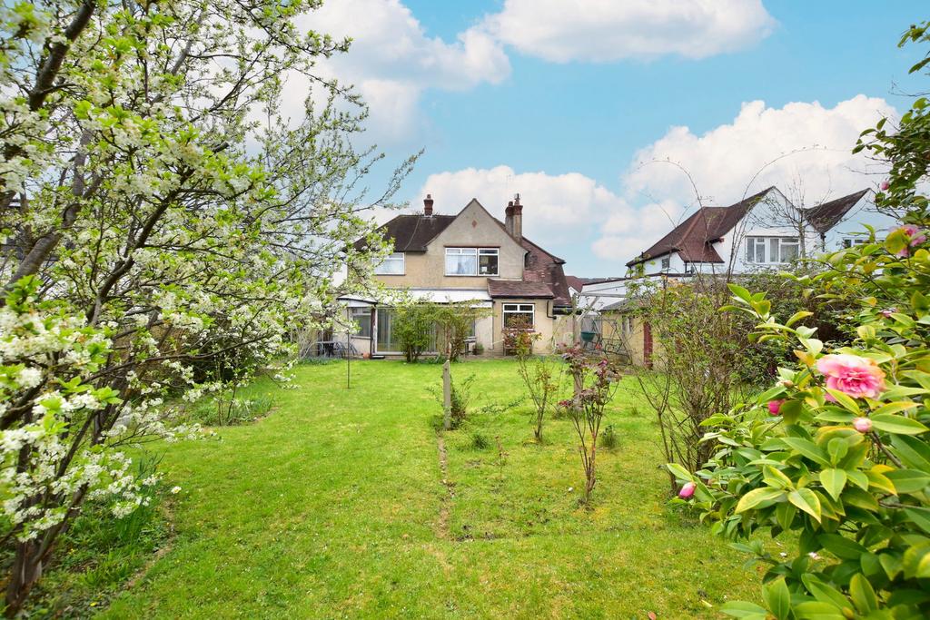 House exterior, garden
