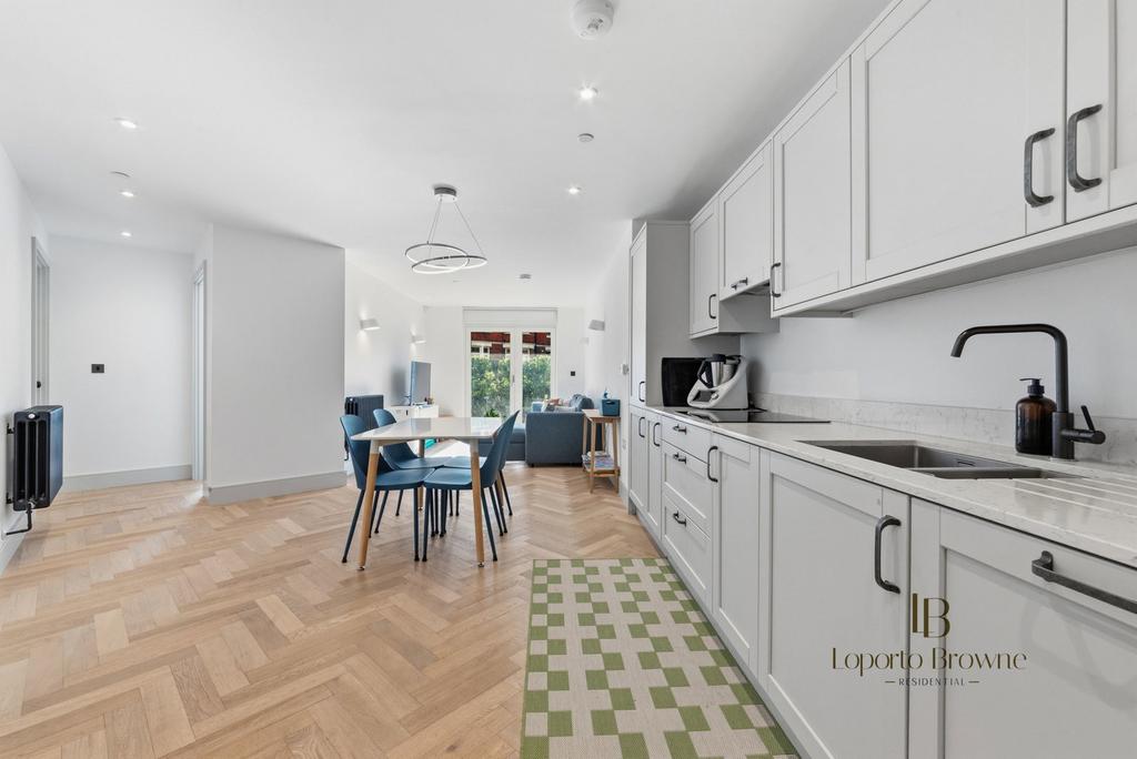 Kitchen, open plan living