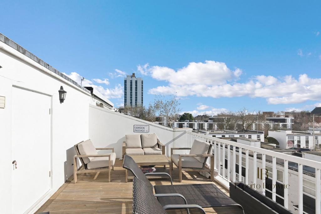 Roof terrace view, roof terrace
