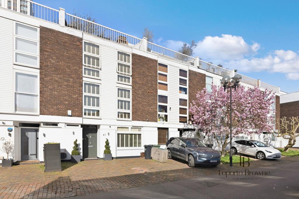 Apartment building facade, block of apartments