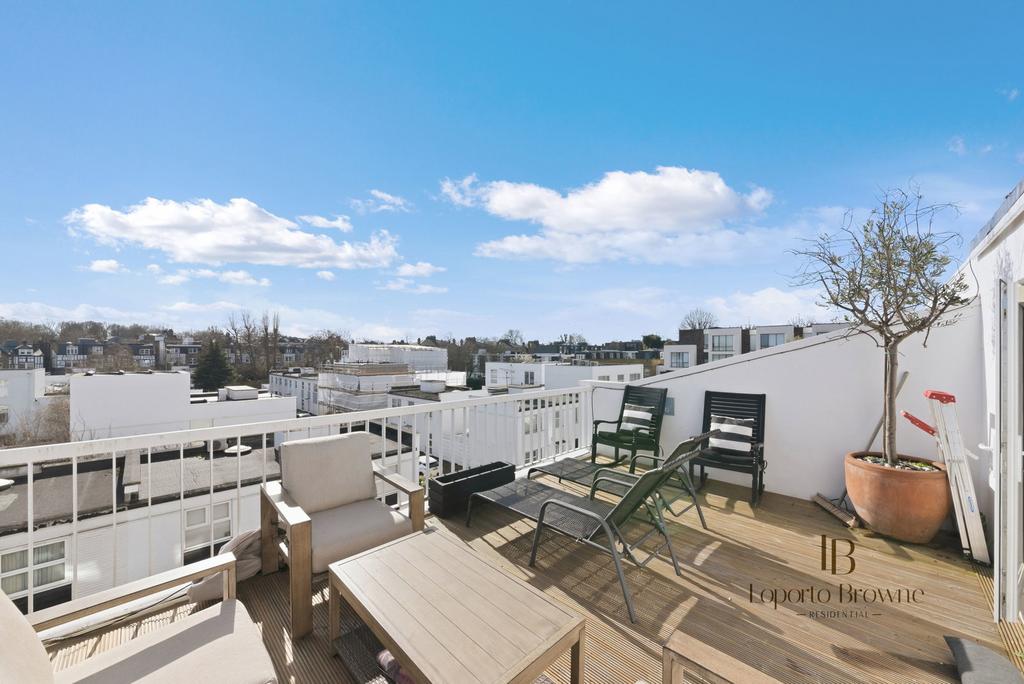 Roof terrace view, roof terrace
