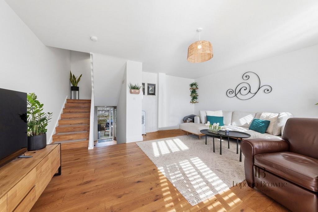 Open-plan living area, open plan living
