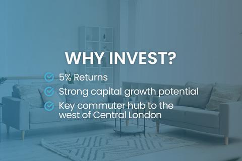 1 bedroom apartment for sale, at Buy To Let Slough Flat 5% Rental Yields | HandsOff Investment Opportunity, Buy to Let Slough Flat – 5% Rental Yields SL1