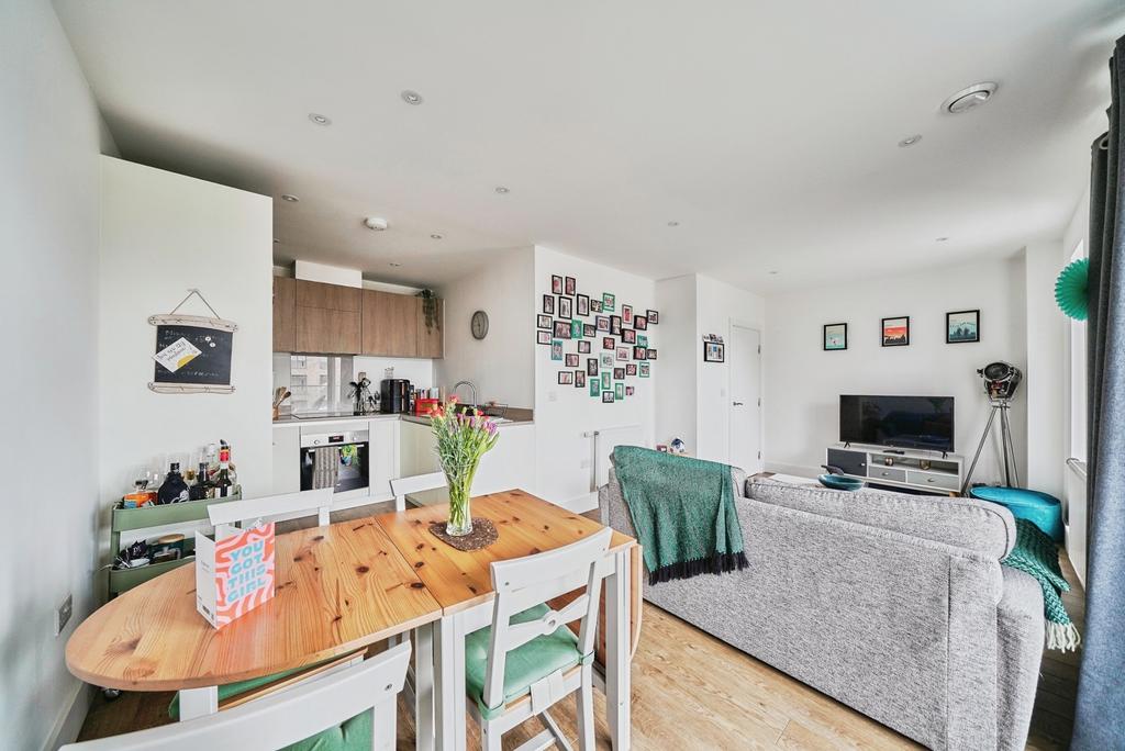 Open-plan living area, open plan living