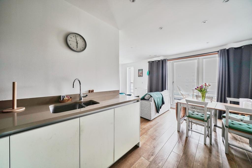 Open-plan living area