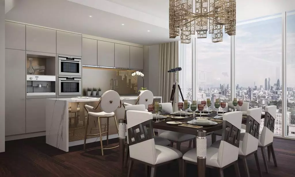 Modern 3 bedroom apartment - contemporary living spaces with premium finishes