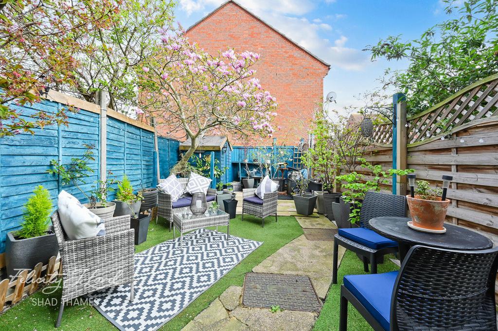 Patio view, garden