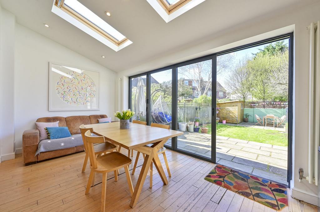 Open-plan living area, open plan living