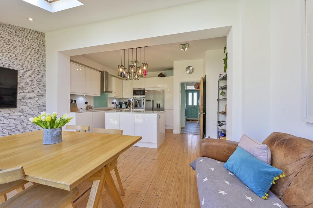Open-plan living area, open plan living