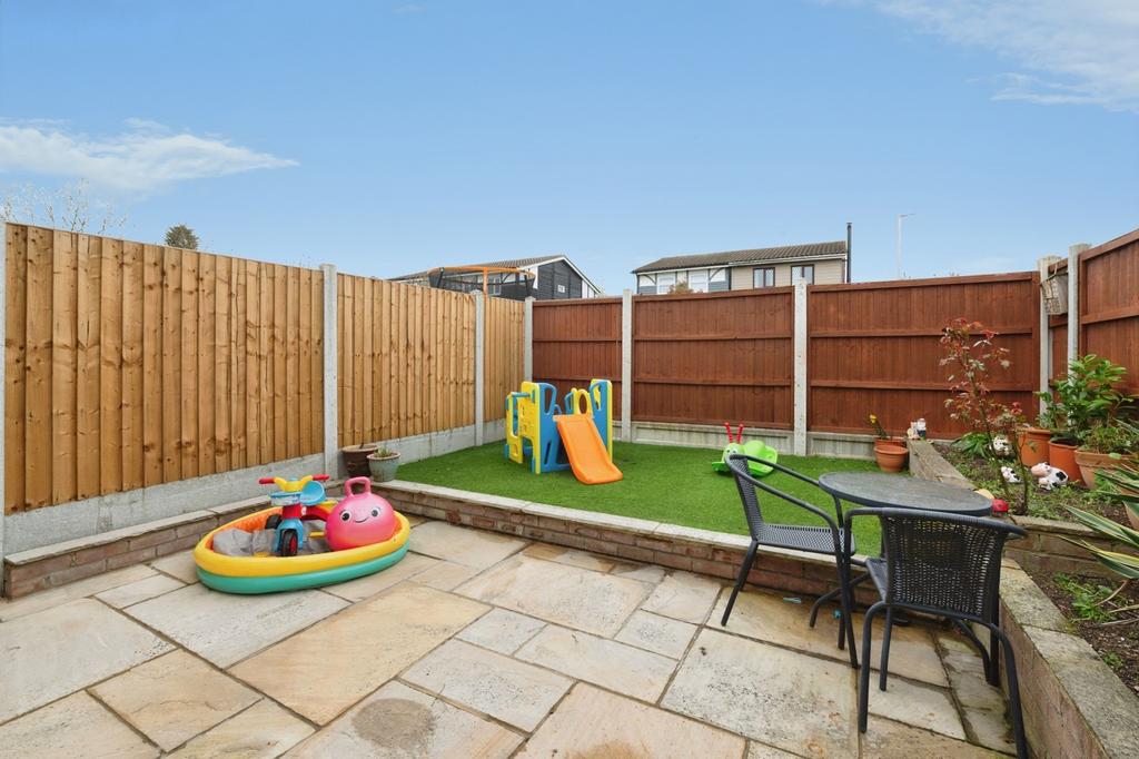 Patio view, garden