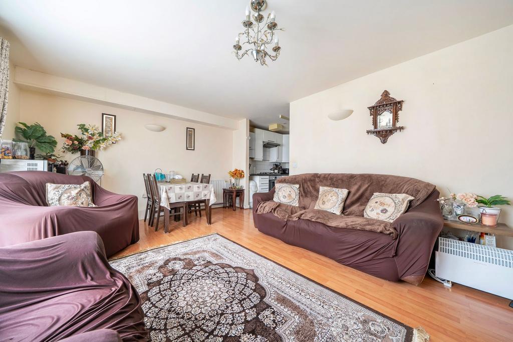 Open-plan living area