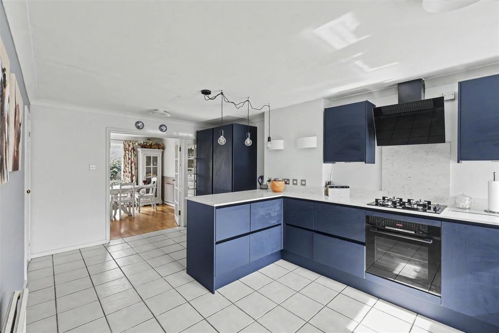 Kitchen, open plan living