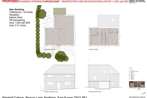Plot for sale, Beacon Lane, Northiam