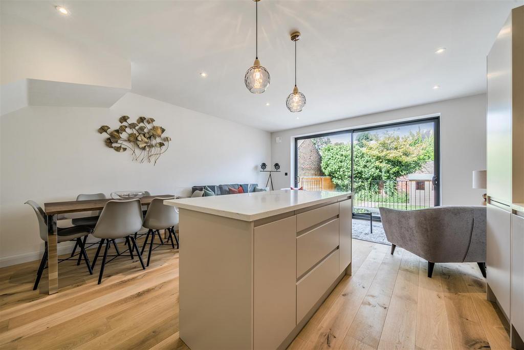 Open-plan living area