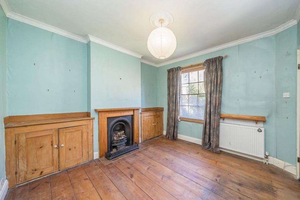 Living room, fireplace