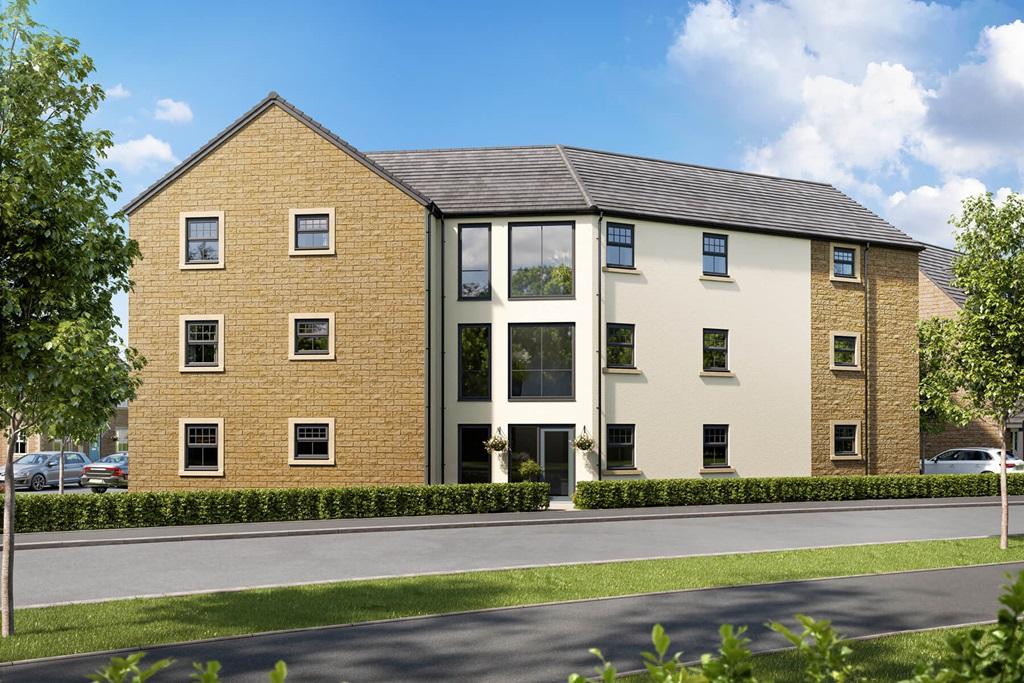 The Bowland - Plot 217 at Half Penny... 2 bed apartment - £182,995