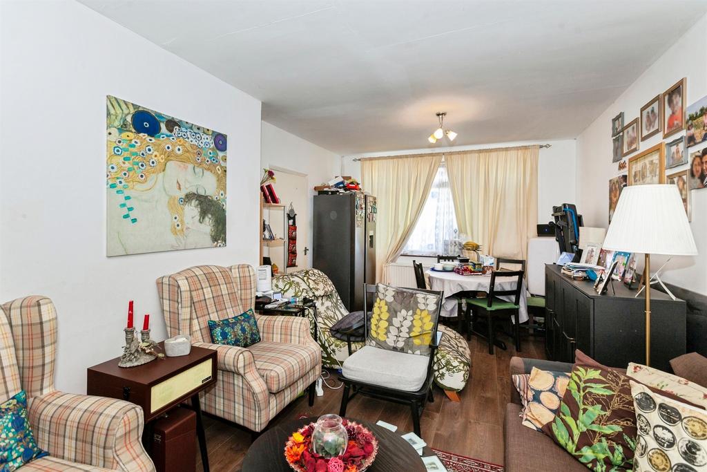 Open-plan living area