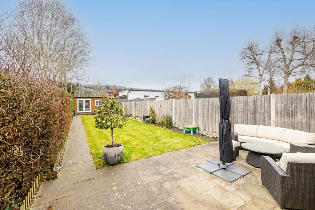Patio view, garden