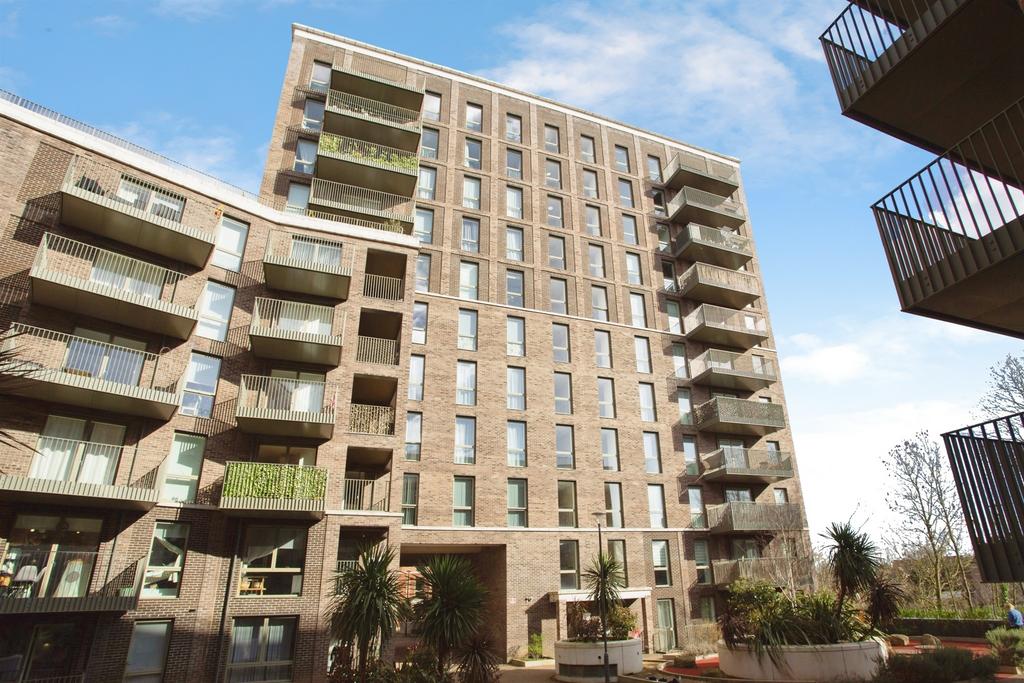 Apartment building facade, block of apartments