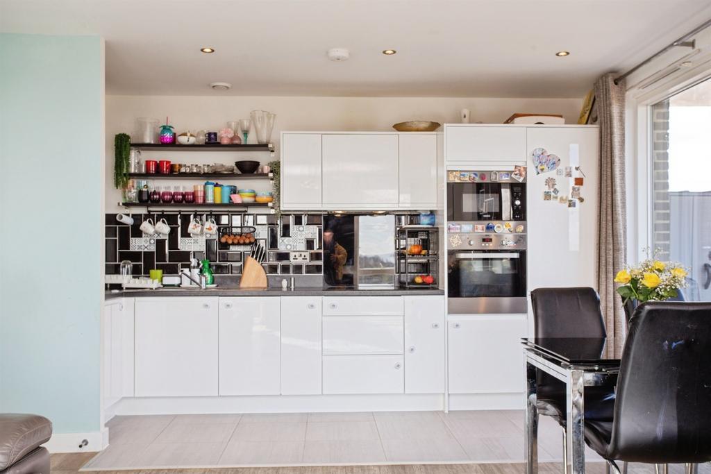 Kitchen, open plan living