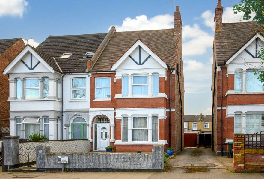 Semi-detached house exterior