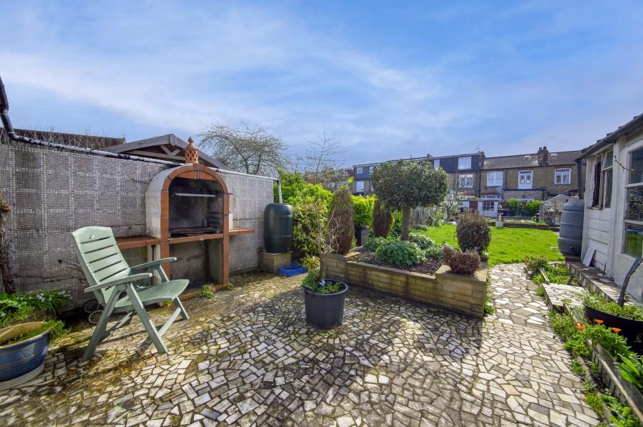 Patio view, garden