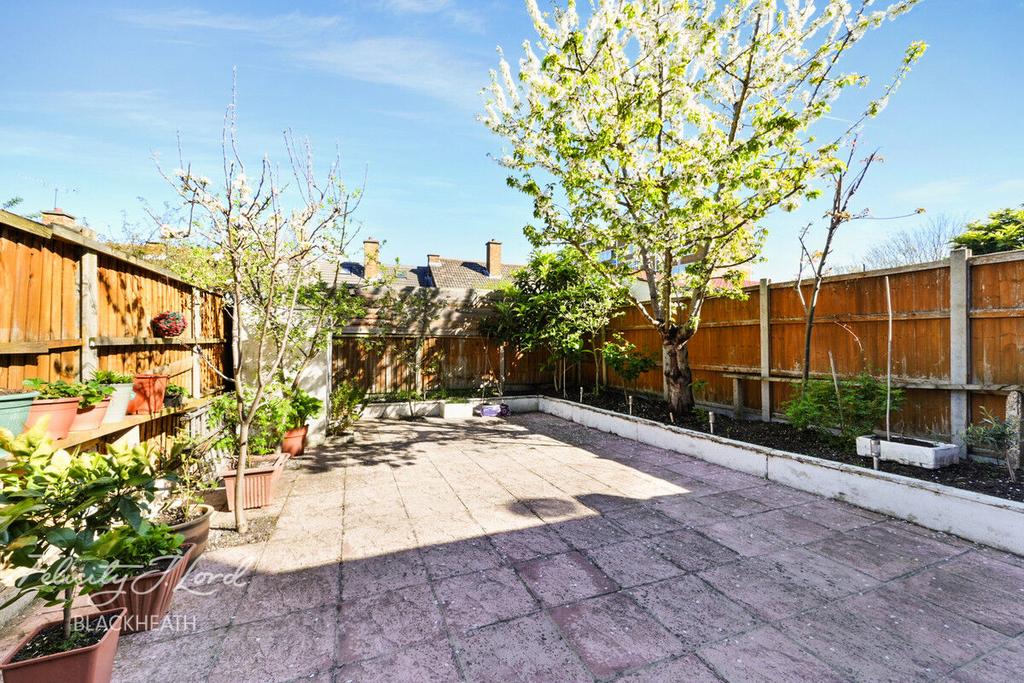 Patio view, garden
