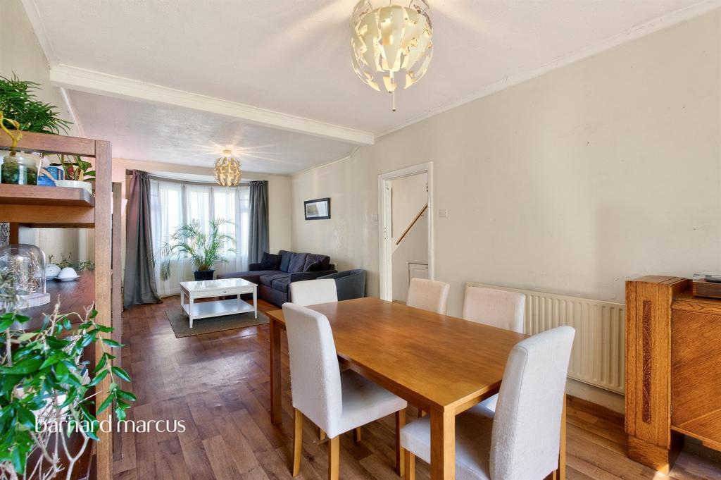 Open-plan living area, open plan living