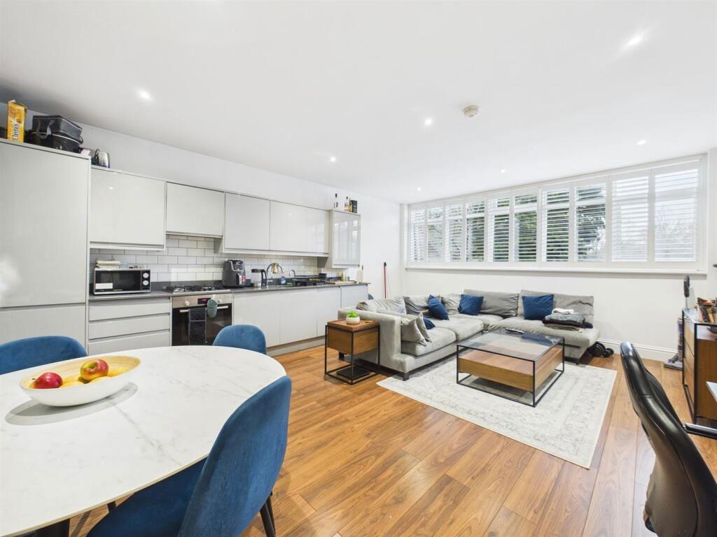 Open-plan living area
