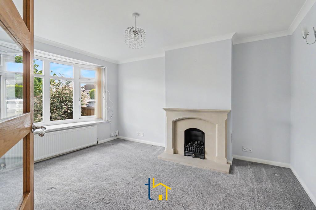 Living room, fireplace