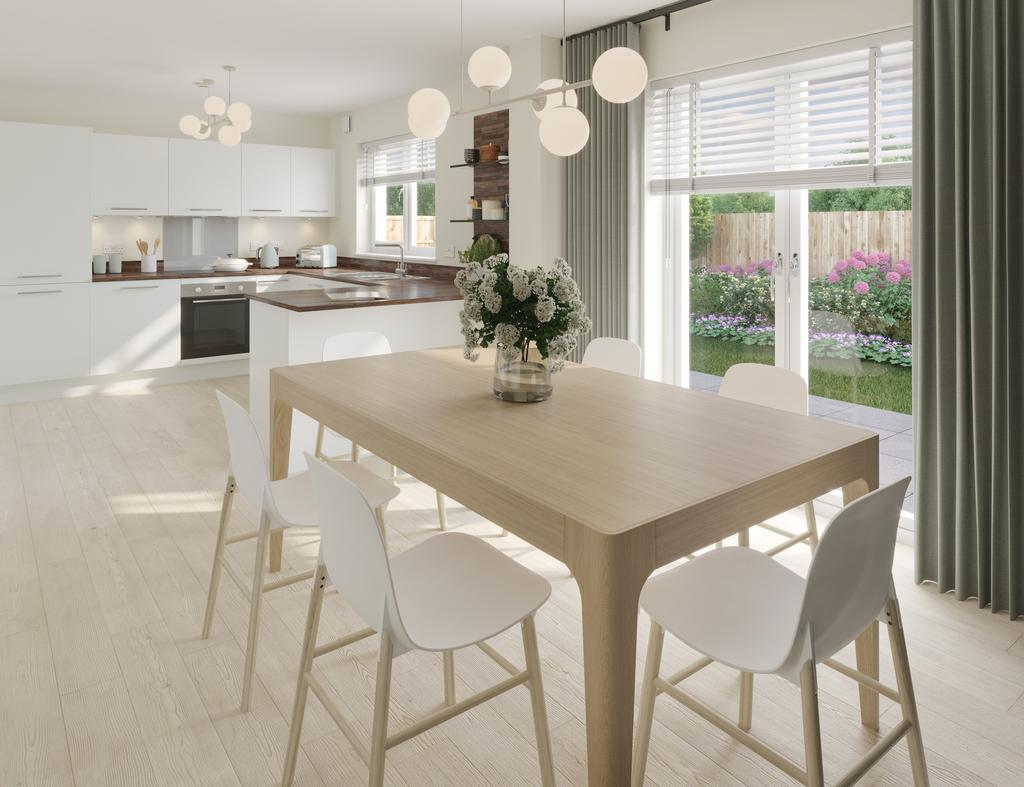 Open-plan living area, open plan living