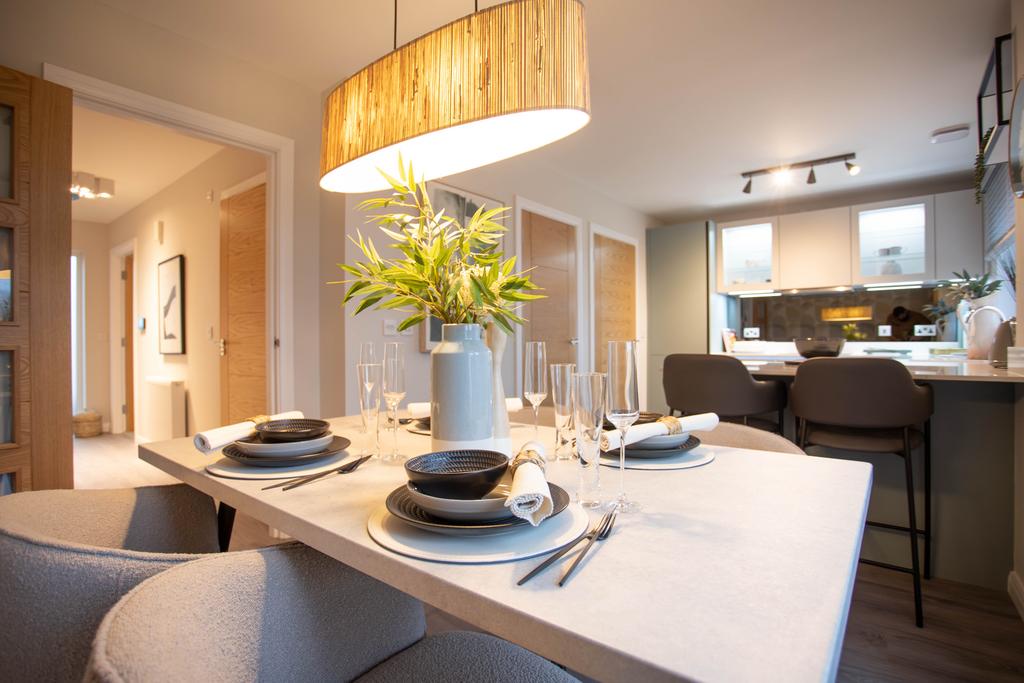 Dining room, open plan living