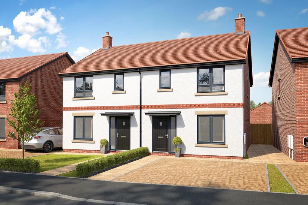 The Eynsford - Plot 435 at Heathwood at Brunton Rise, Heathwood at Brunton Rise, Newcastle Great Park NE13