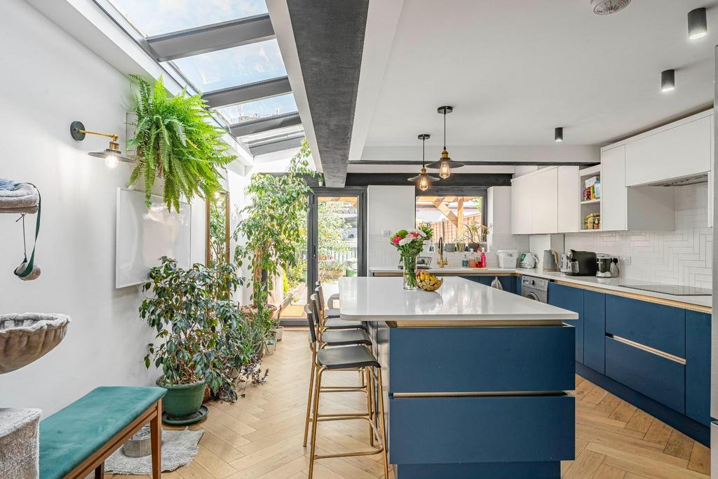 Open-plan living area, open plan living