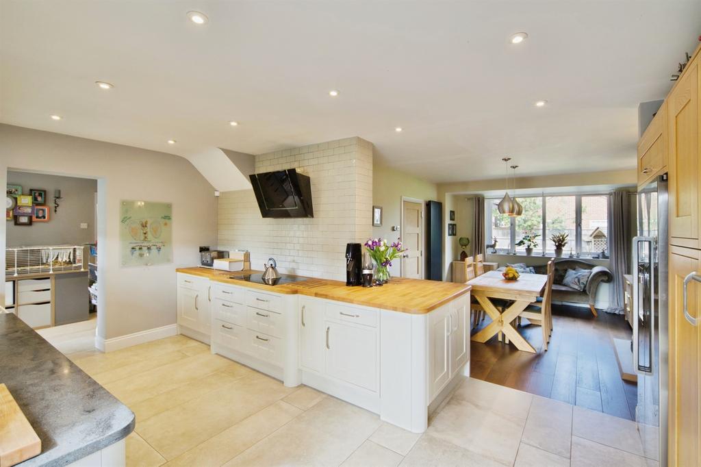 Kitchen, open plan living